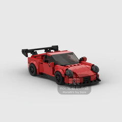 MOC-Black Bird (930) Turbo Racing Sports Car Building Blocks Set