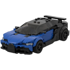 MOC Bugatti Veyron Racing Speed Champion Racer Building Blocks