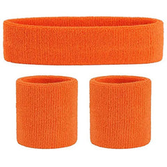 Sports Headband Exercise Yoga Sweatband Set