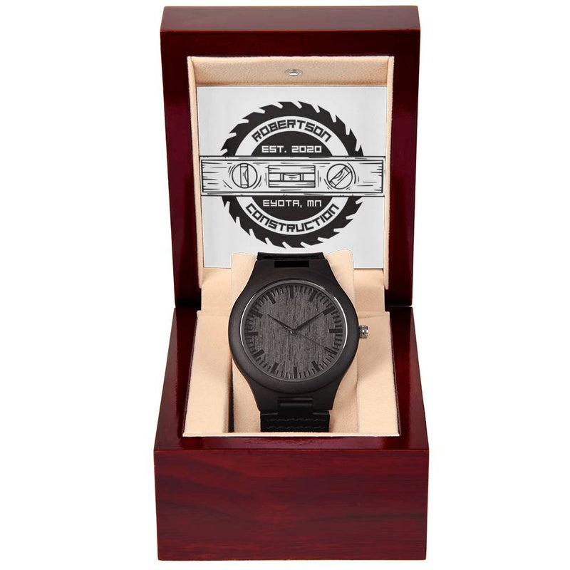 Personalized Wooden Watch