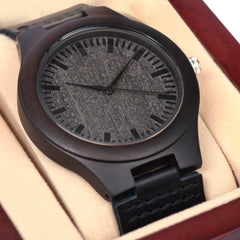 Personalized Wooden Watch
