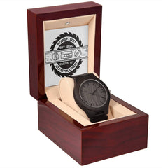 Personalized Wooden Watch