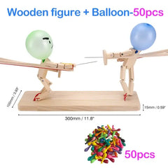 Two-Player Balloon Bamboo Game