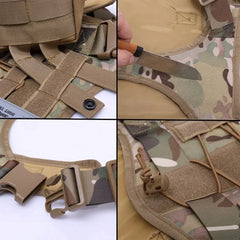 Tactical Service Dog Vest Breathable